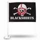NCAA Nebraska Huskers "Blackshirts" Car Flag