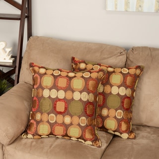 Low Price Sherry Kline Metro Spice 20-inch Decorative Throw Pillows (Set of 2)