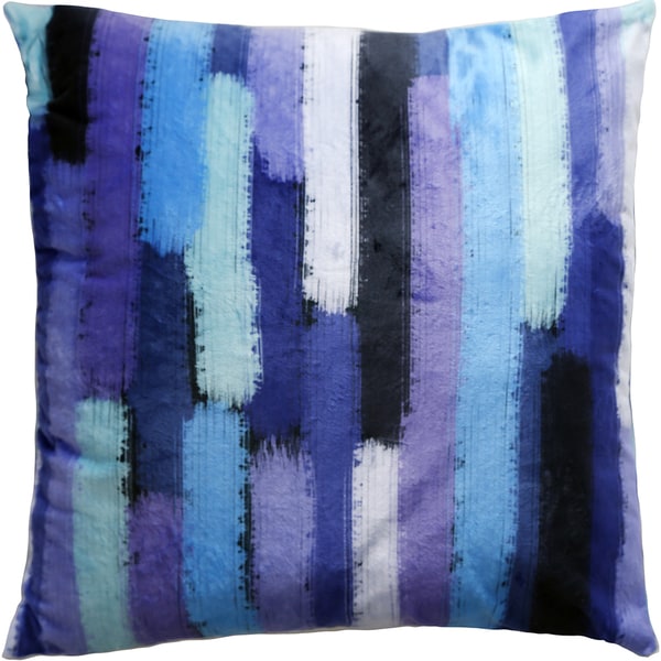 Maxwell Dickson Waterfall Showers 18-inch Velour Throw Pillow