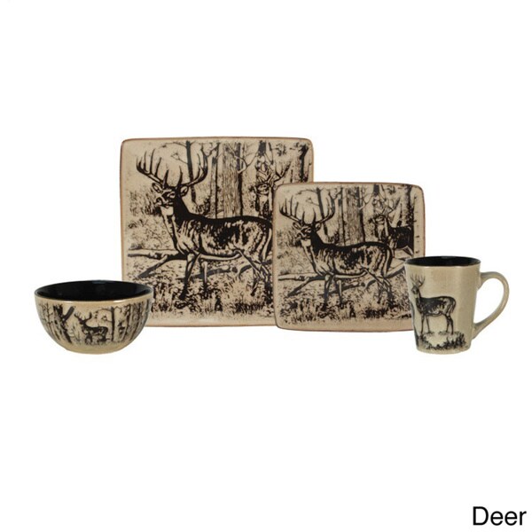 River's Edge 16-piece Dinnerware Set