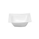 Red Vanilla Niagara White Square 7-inch Fruit Bowl (Set of 4)