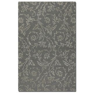 Special Offers Licata Blue Grey Wool Rug (8' x 10')