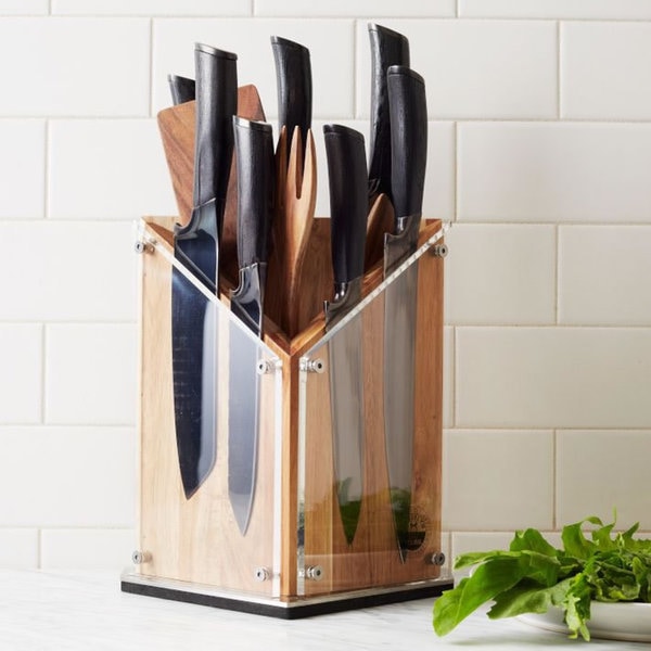 Schmidt Brothers Cutlery STIRS14 Fused Titanium Collection 14piece