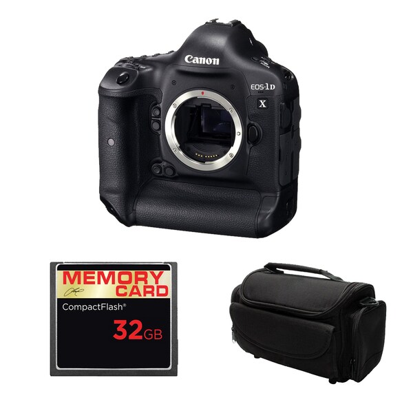 Canon EOS 1D X Digital SLR Camera Body 32GB Bundle