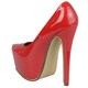 Journee Collection Women's 'Maniac-5' Patent Hidden Platform Pumps