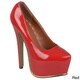 Journee Collection Women's 'Maniac-5' Patent Hidden Platform Pumps