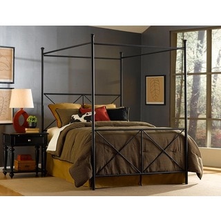 (^ ^)// Excel Queen-size Canopy Bed by Fashion Bed Group