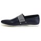 J's Awake Men's 'Daniel-33' Textile Accent Loafers