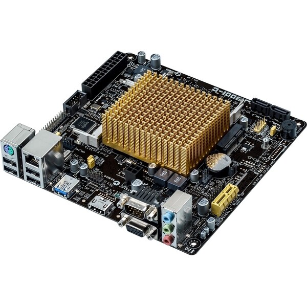 Asus J1900I-C Desktop Motherboard - Intel Chipset - Socket BGA-1170 -