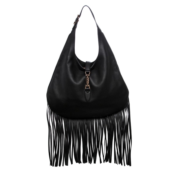Gucci Nouveau Fringe Leather Hobo - 16285095 - 0 Shopping - Big Discounts on Gucci ...