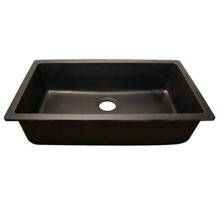 composite granite kitchen undermount sink bowl single highpoint inch sinks previous