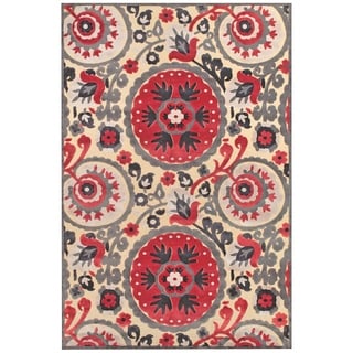 Wells Cream Nutmeg Rug (7'6 x 10'6)