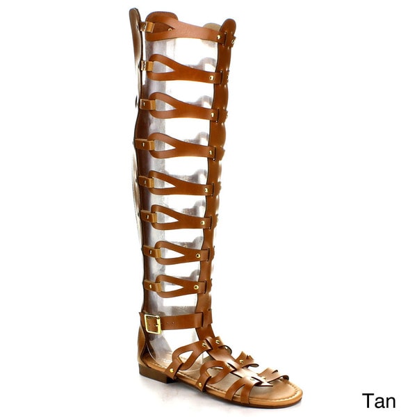FOREVER ATTA-17 Women's Keen High Strappy Gladiator Sandals ...