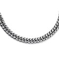 PalmBeach Men's Curb-Link Chain in Stainless Steel 24