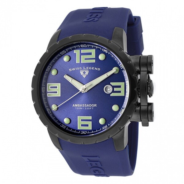 Swiss Legend Men's Ambassador Purple Watch SL-30021-BB-03