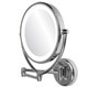 Ovente 1x/10x MLW45C Wall Mount Mirror with Curling Iron