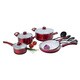 Ceramic Non-stick 12-piece Cookware Set