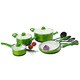 Ceramic Non-stick 12-piece Cookware Set