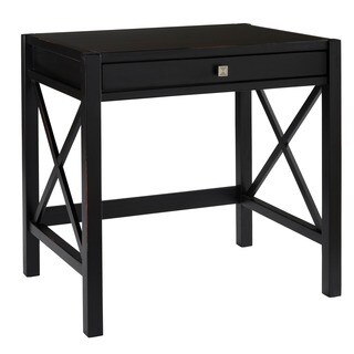 See Reviews Anna Laptop Writing Wood Desk Antique Black