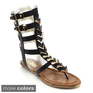 Nichole Simpson Women's Glitter Gladiator Sandal