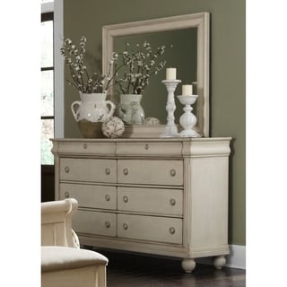 ###  Liberty Rustic White Traditions 8-drawer Dresser
