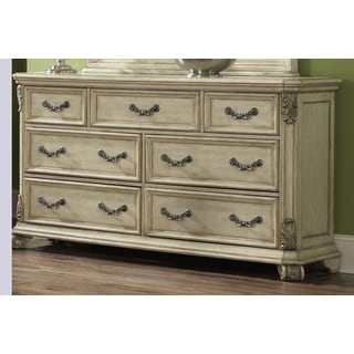 (^ ^)// Liberty Antique Ivory 7-drawer Dresser