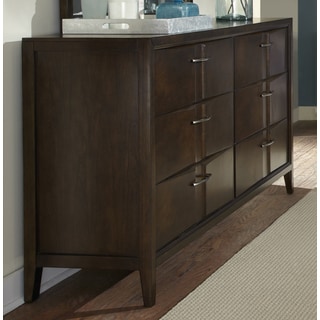 Low Price Liberty Contemporary Java 6-drawer Dresser