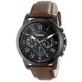 Fossil Men's FS4885 Grant Brown Chronograph Watch