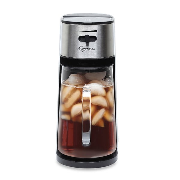 Capresso 624.02 Iced Tea Maker with 80ounce Glass Carafe and Removable