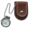 Dakota Men's Leather Pouch Pocket Watch