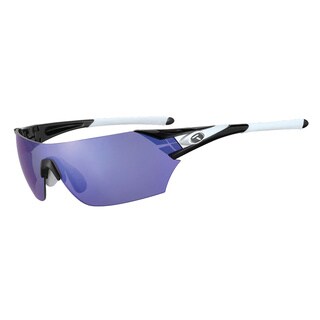 Tifosi Podium Black/ White Interchangeable Sunglasses-Image