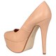 Journee Collection Women's 'Realove-11x' High Heel Platform Pumps