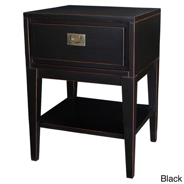 Cranston Midcentury Modern Tapered Leg Wood Nightstand Overstock