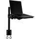Mount-it Single Desk-mount Stand with Adjustable Extension Arms and Clamp