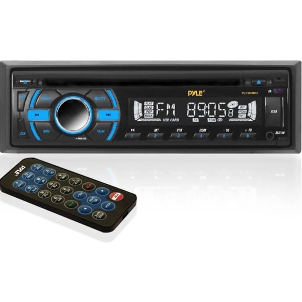 Pyle PLCD41MU Car CD/MP3 Player - iPod/iPhone Compatible - Single DIN