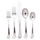 Ginkgo Sanibel 42-piece Stainless Steel Flatware Set