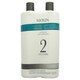 Nioxin System 2 Cleanser & Scalp Therapy Liter Duo