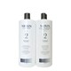 Nioxin System 2 Cleanser & Scalp Therapy Liter Duo