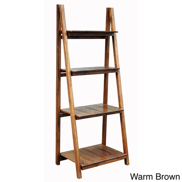 Manhasset Slatted 4-shelf Folding Bookcase (13159285 360 Series Yu 