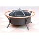 Copper Brush 34-inch Fire Pit