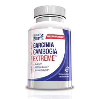 Healthy Body 500mg Garcinia Cambogia Extreme (180 Capsules)-Image