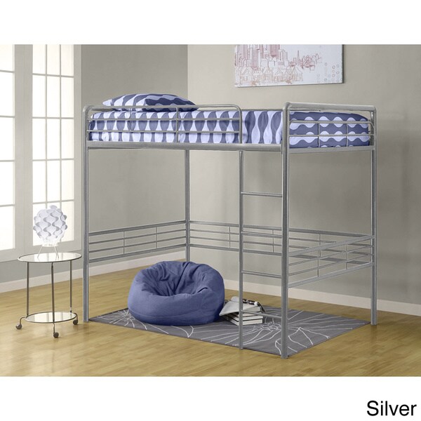 DHP Full Metal Loft Bed - 16328334 - Overstock.com Shopping - Great ...