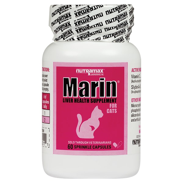 Nutramax Marin Liver Health Supplement for Cats