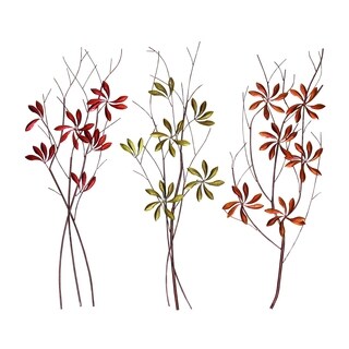 Buy Cheap Metal Flowers Wall Decor - 3 assorted