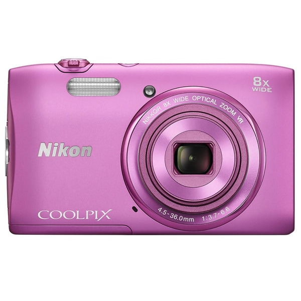 Nikon COOLPIX S3600 20.1MP Pink Digital Camera