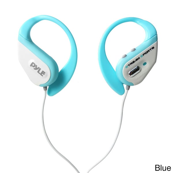 Pyle Waterproof Stereo Bluetooth Streaming Wireless Headphones with Built-in Microphone