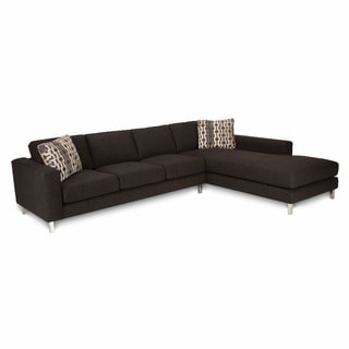 JAR Designs Arnold Ebony Chaise Sectional