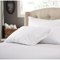 Cotton 200 Thread Count Pillow Protector with Zipper (Set of 4)