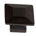 GlideRite 1.375-inch Oil-rubbed Bronze Square Cabinet Knobs (Pack of 10)