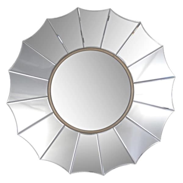 ABBYSON LIVING Embassy Round Wall Mirror Overstock Shopping Great